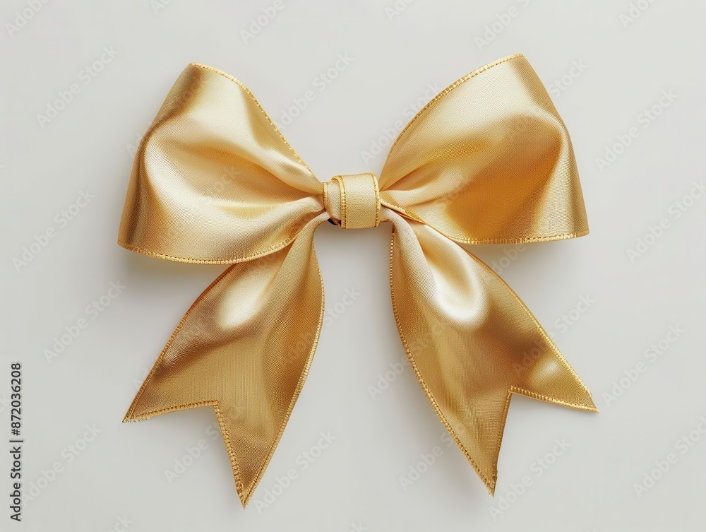elegant golden bow gleaming against pristine white backdrop intricate details and metallic sheen perfect symmetry and luxurious appeal elegant golden bow gleaming against pristine white backdrop intricate details and metallic sheen perfect symmetry and luxurious appeal