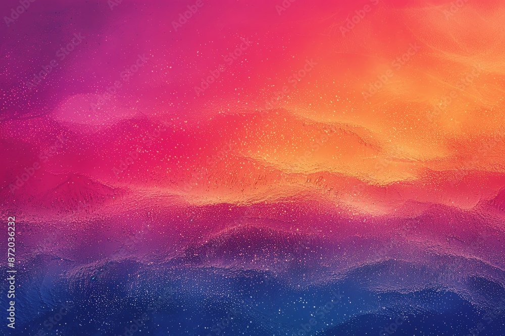 Abstract art of mountains with vibrant pink, orange, and blue colors, creating a dreamy, surreal landscape. Abstract art of mountains with vibrant pink, orange, and blue colors, creating a dreamy, surreal landscape.