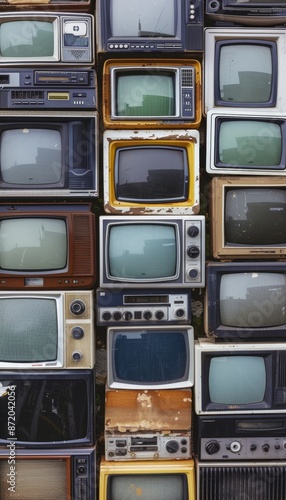 Obsolete television and electronic devices recycling for sustainable e waste management