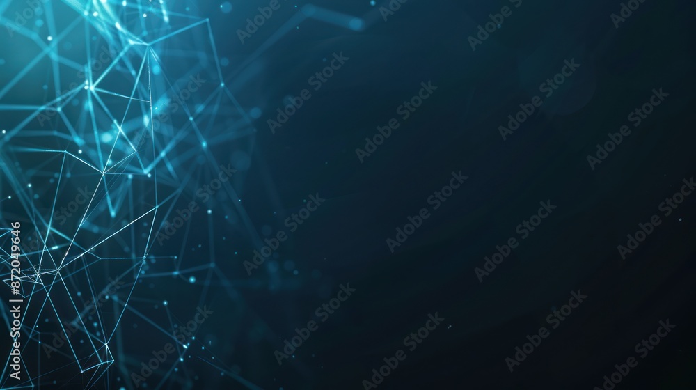 Abstract Blue Network Background Abstract Blue Network Background