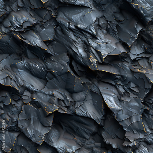 Black Stone Seamless Texture