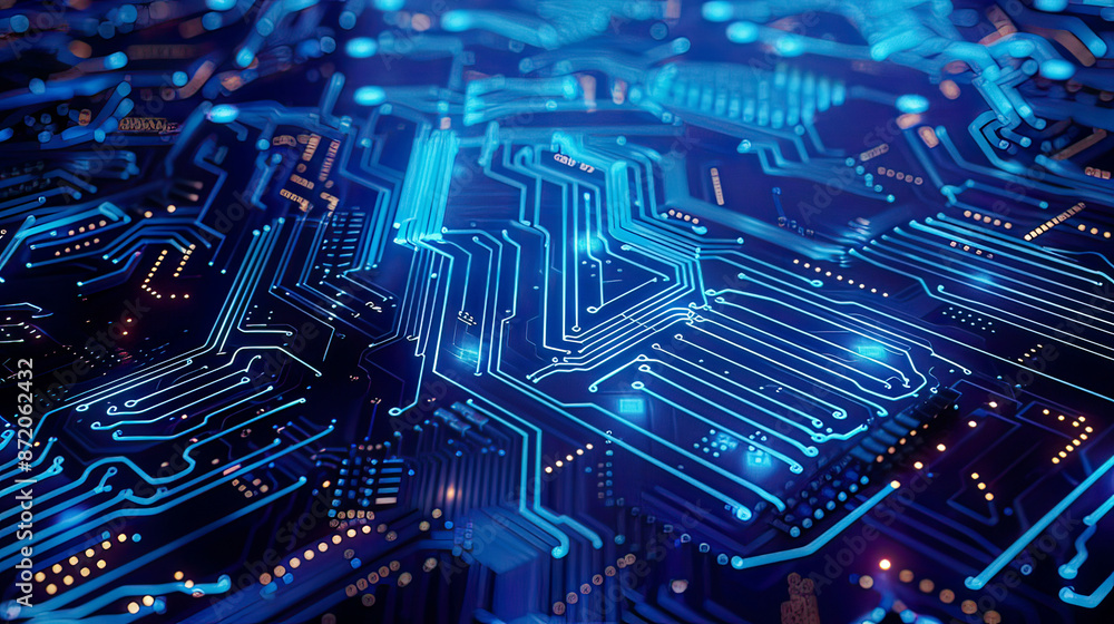 Futuristic blue circuit board background waves flow quantum explosion technology quantum computer technologies concepts modern technology circuit board texture Futuristic blue circuit board background waves flow quantum explosion technology quantum computer technologies concepts modern technology circuit board texture