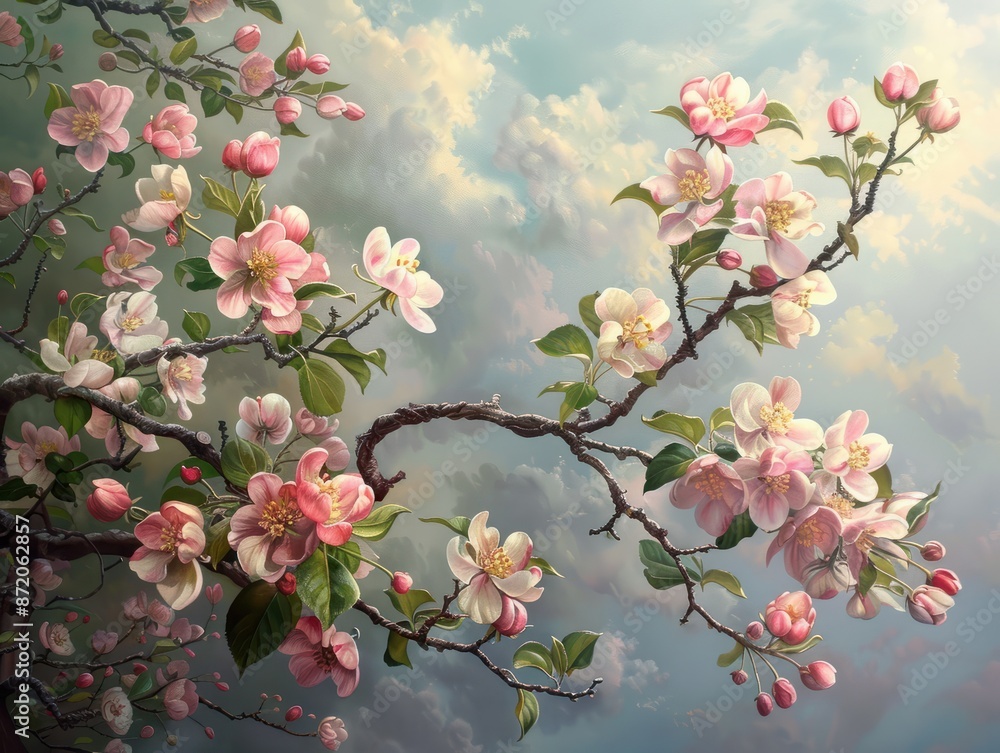 Apple tree blossom Apple tree blossom