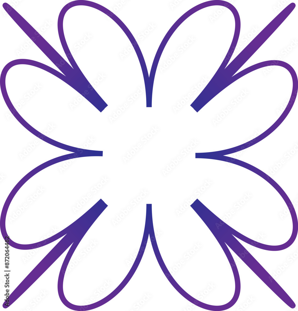 Obraz premium flower icon