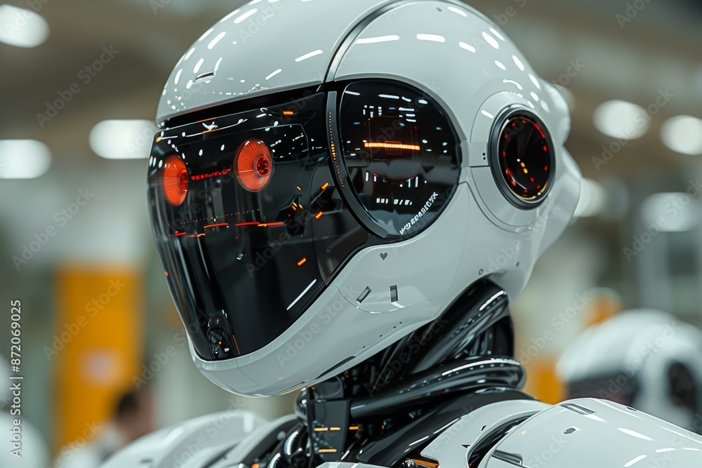 Fototapeta premium Futuristic Robot