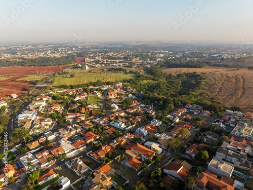 Foto aérea da cidade de Campinas, uma das maiores cidades do estado de São Paulo photo