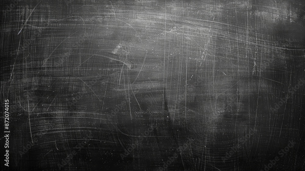 Close up image of an aged black chalkboard for text or background Close up image of an aged black chalkboard for text or background