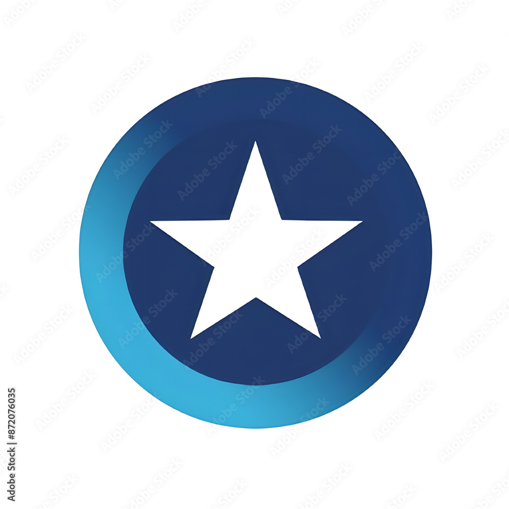 Minimal logo of a star with white background Minimal logo of a star with white background