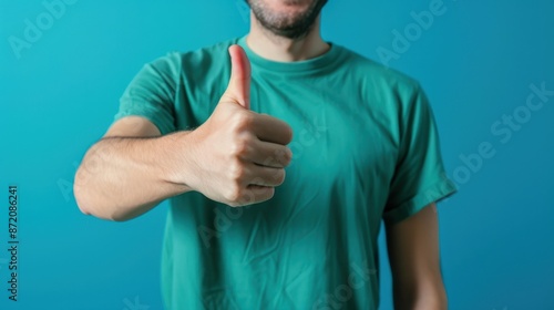 The Thumbs Up Gesture photo