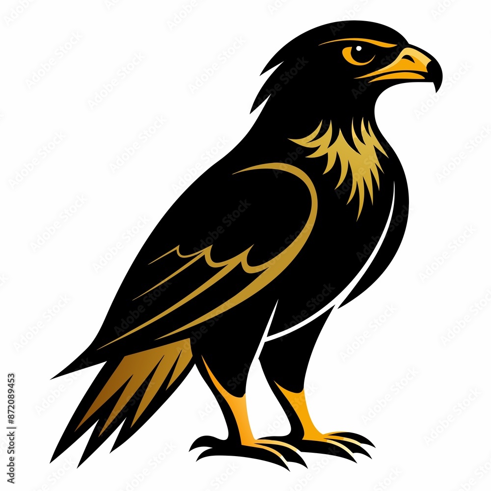 Obraz premium eagle isolated on white background