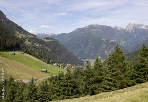 lanscape view onto Finkenberg