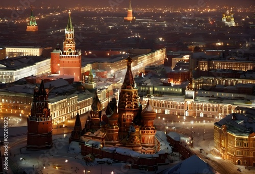 A view of Red Square in Moscow