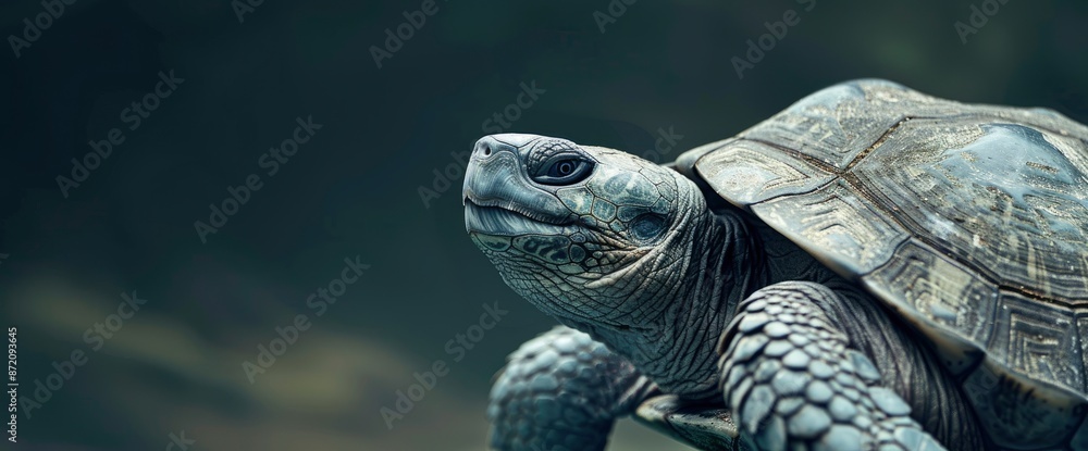 Carettochelys Insculpta, A Rare And Ancient Turtle,High Resolution ...
