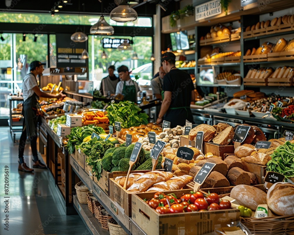 Obraz premium a store filled with lots of fresh produce