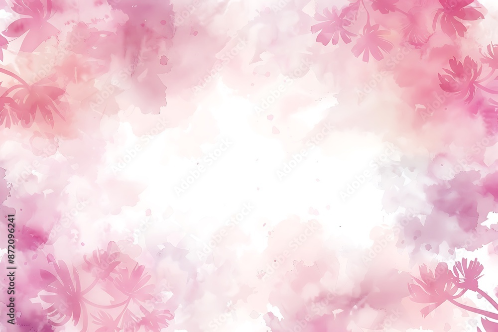Vibrant Watercolor Splashes - Abstract Artistic Background Vibrant Watercolor Splashes - Abstract Artistic Background