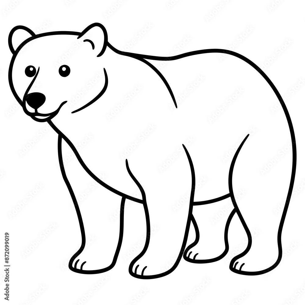 polar bear vector illustration polar bear vector illustration