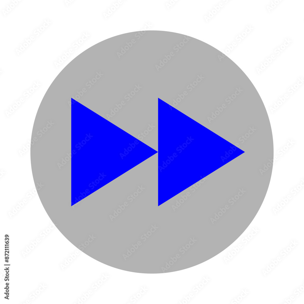 Forward Vector Flat Icon Design Forward Vector Flat Icon Design