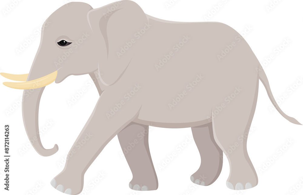 Asian childhood elephant illustration design Asian childhood elephant illustration design