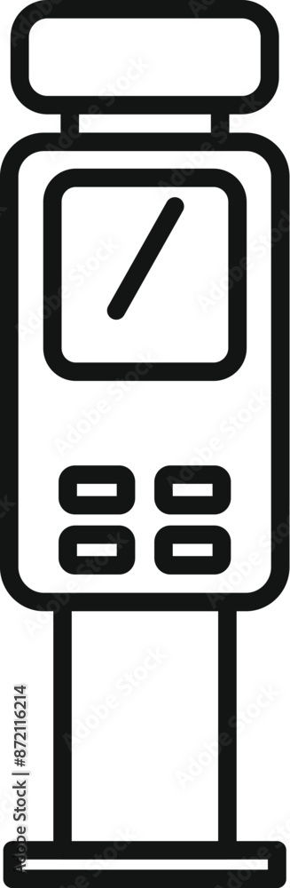 Parking meter machine accepting contactless payment using nfc technology, parking payment system Parking meter machine accepting contactless payment using nfc technology, parking payment system