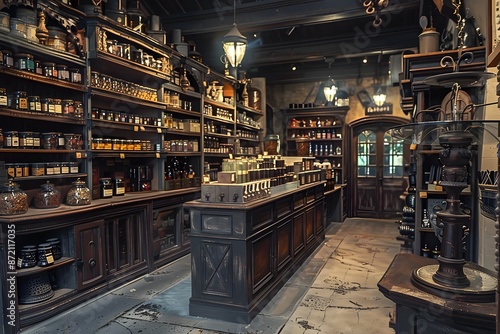 Music instruments store