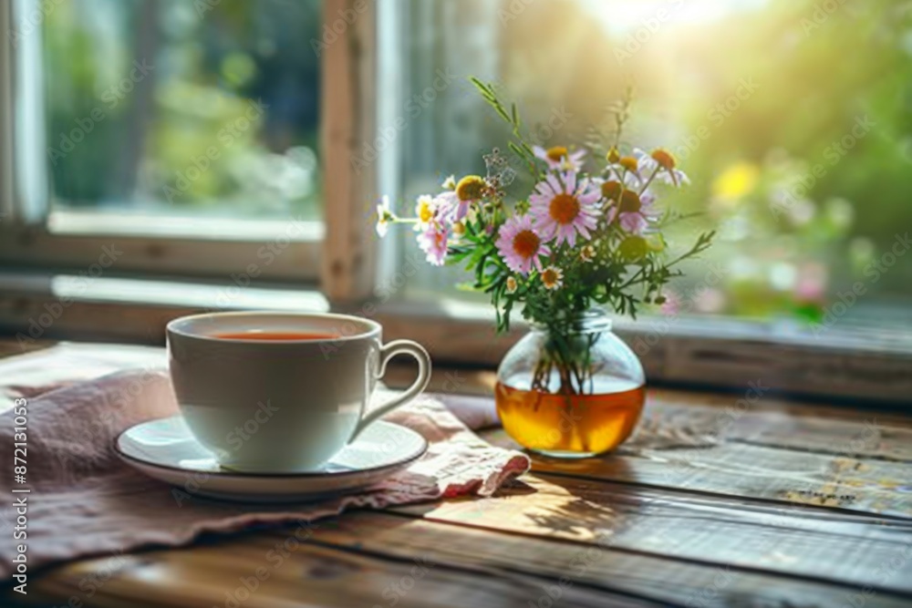 Morning Coffee by the Window Morning Coffee by the Window