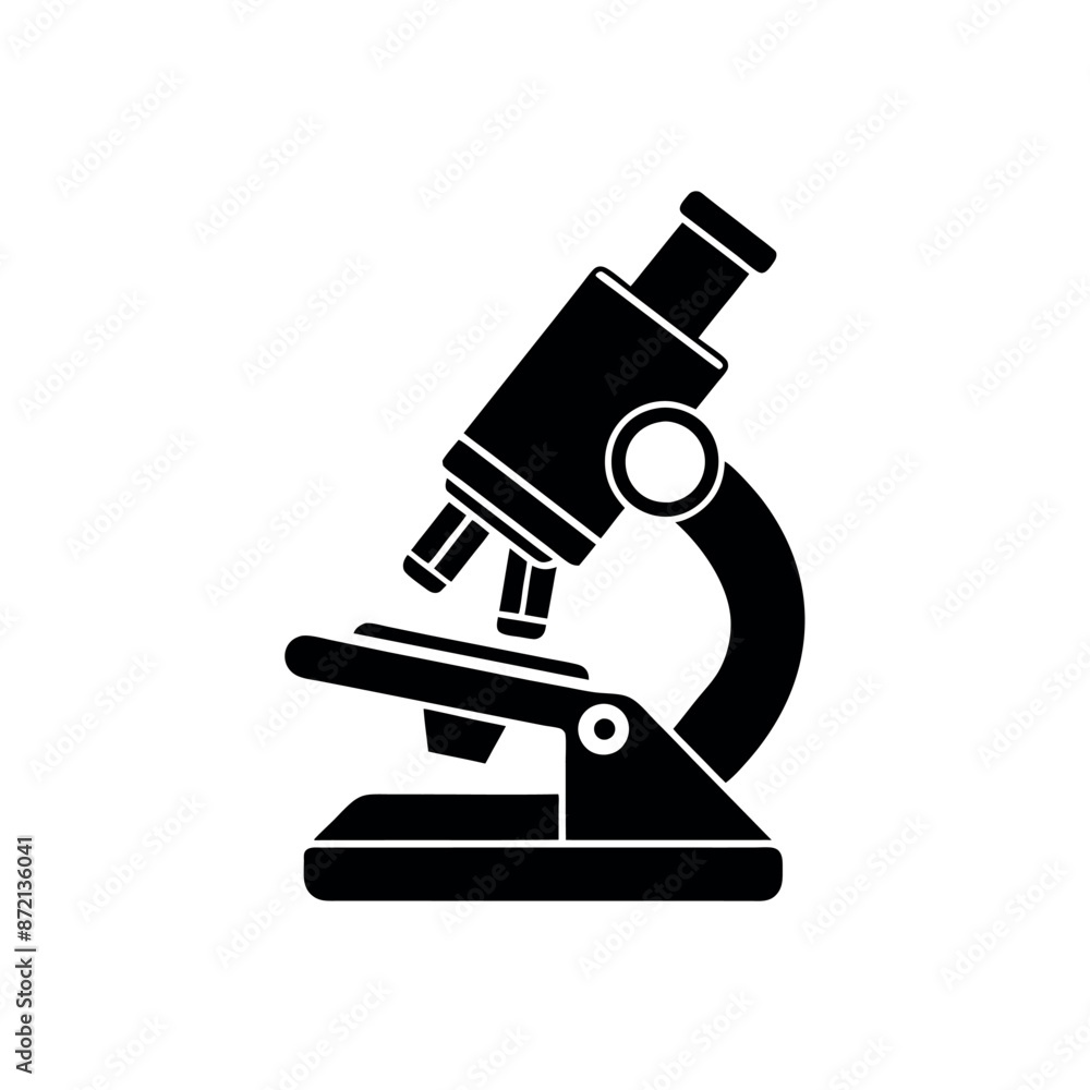 Microscope vector illustration. Microscope vector illustration.
