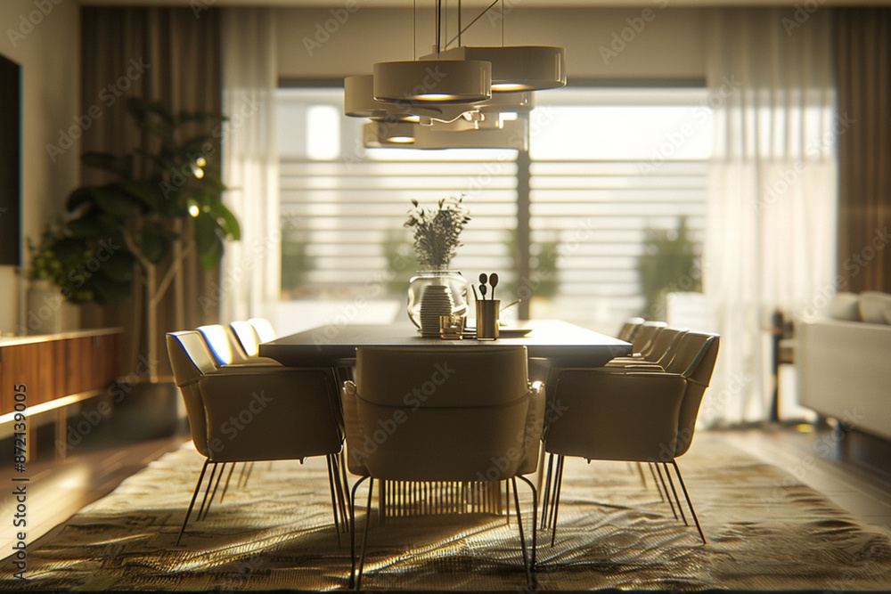 Obraz premium room interior with sofa