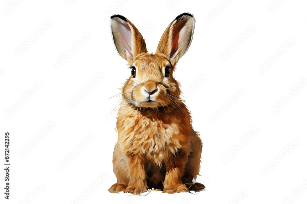 Fototapeta premium Rabbit (PNG 8640x5760)