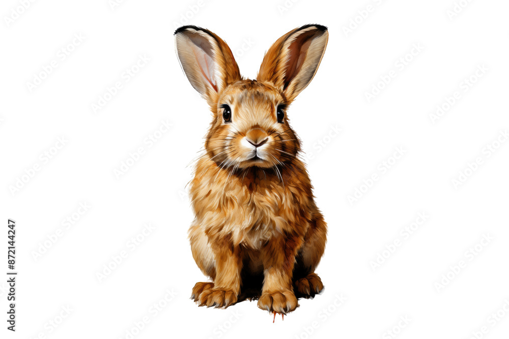 Fototapeta premium Rabbit (PNG 8640x5760)