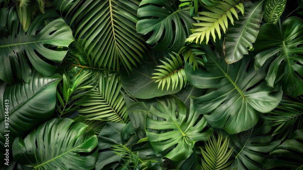 Tropical Leaf Collage Tropical Leaf Collage