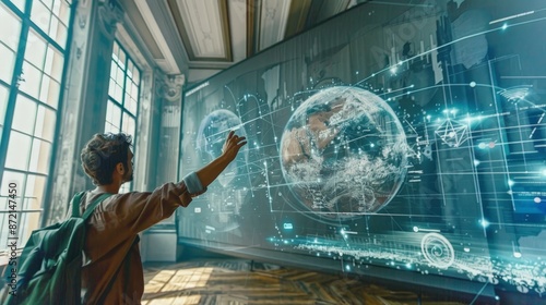 working on a futuristic dig...