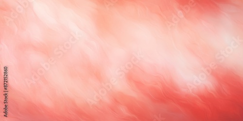 Abstract Surreal Colorful Oil Painting With Red Tones