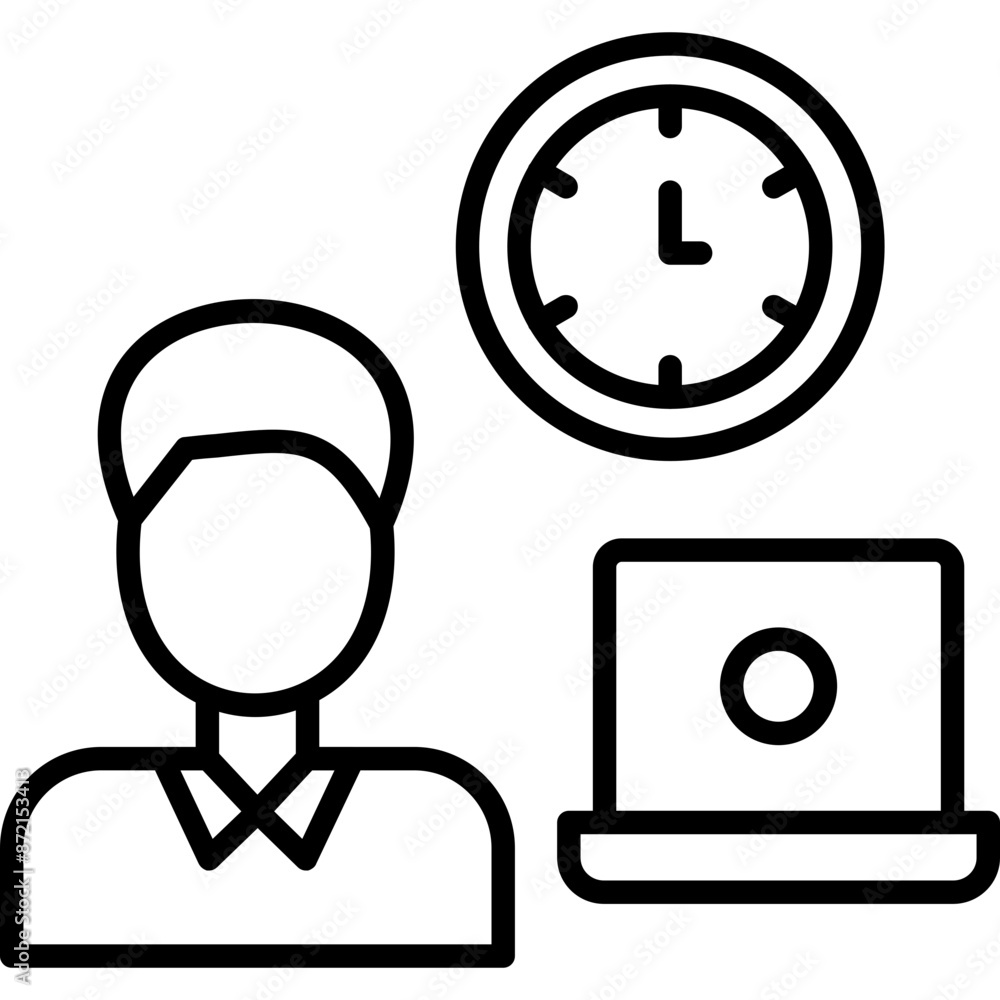 Working Hours Icon