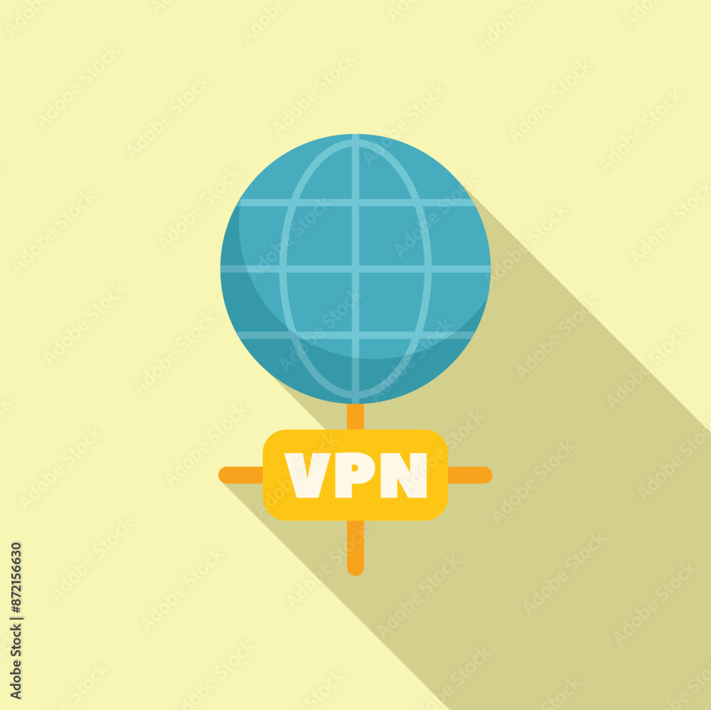 Globe is connecting to a vpn network, symbolizing global online privacy and secure internet access Globe is connecting to a vpn network, symbolizing global online privacy and secure internet access