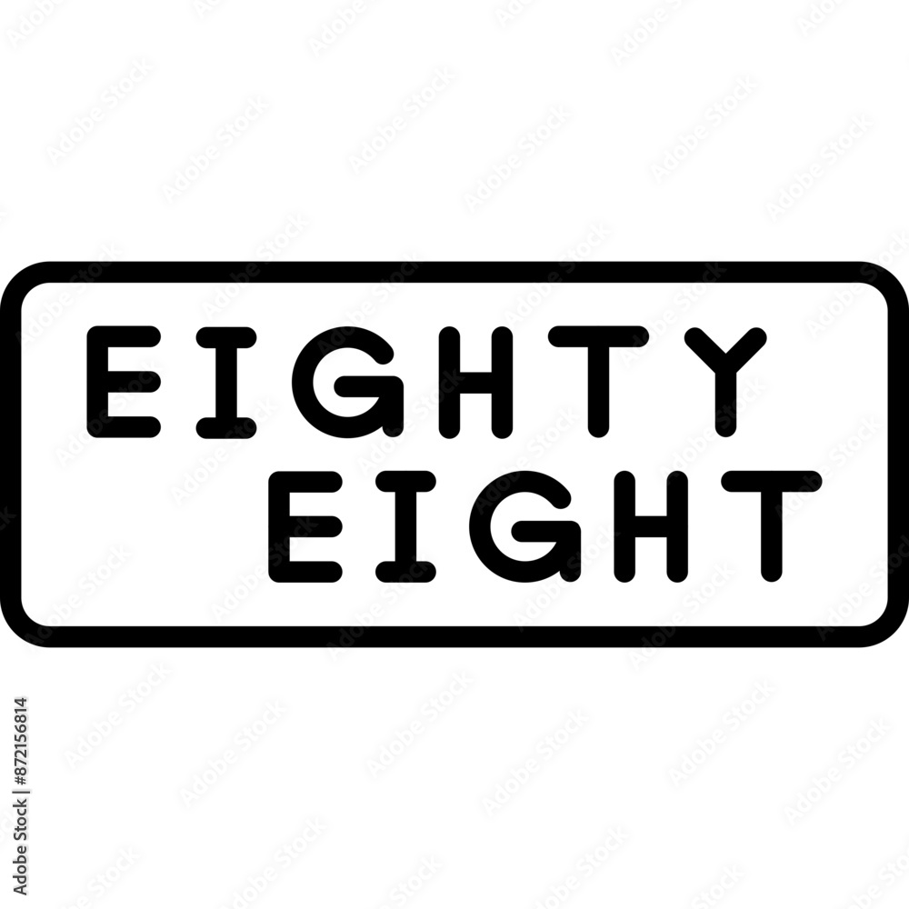 Eighty Eight Icon Eighty Eight Icon
