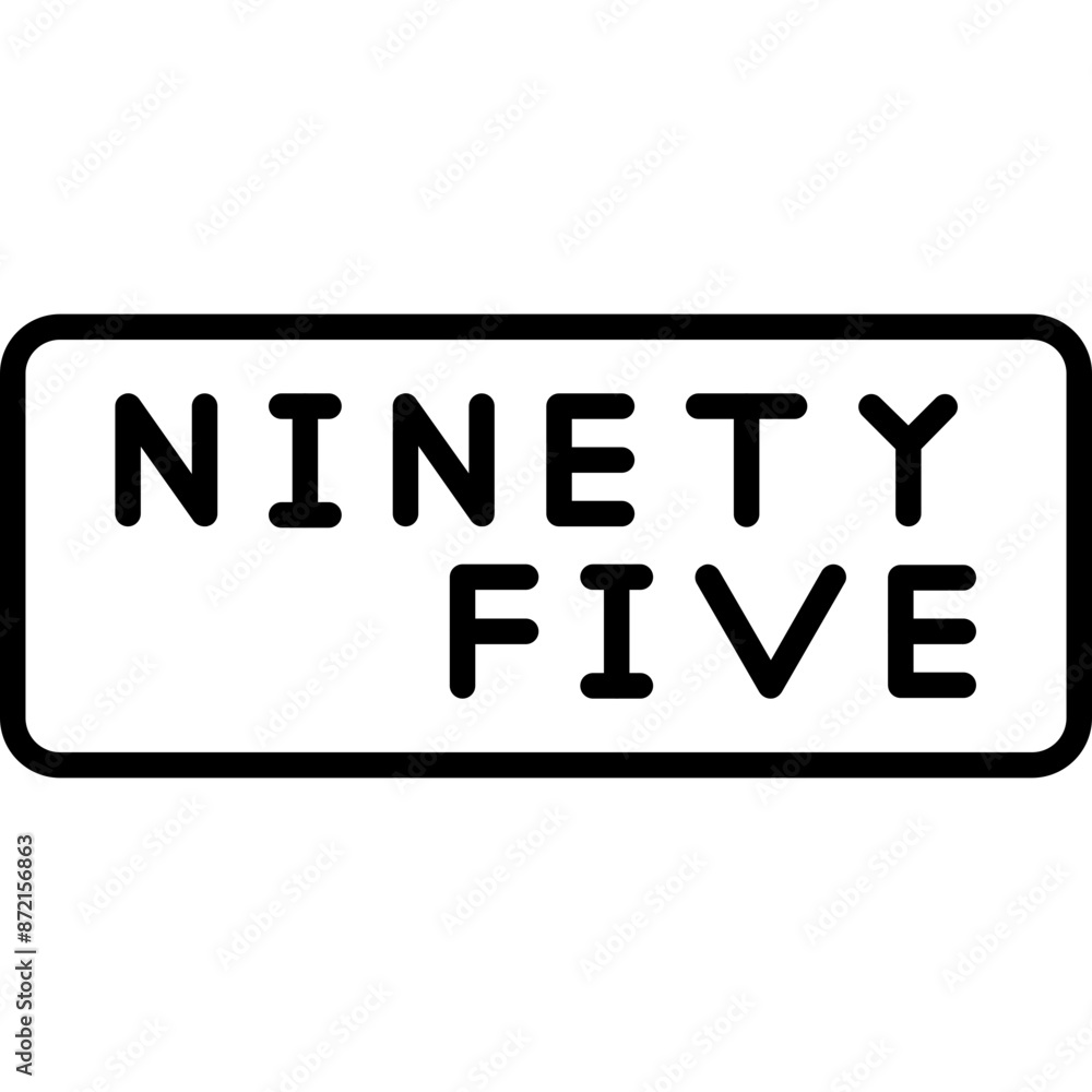 Ninety Five Icon Ninety Five Icon