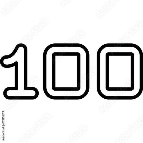 One Hundred Icon