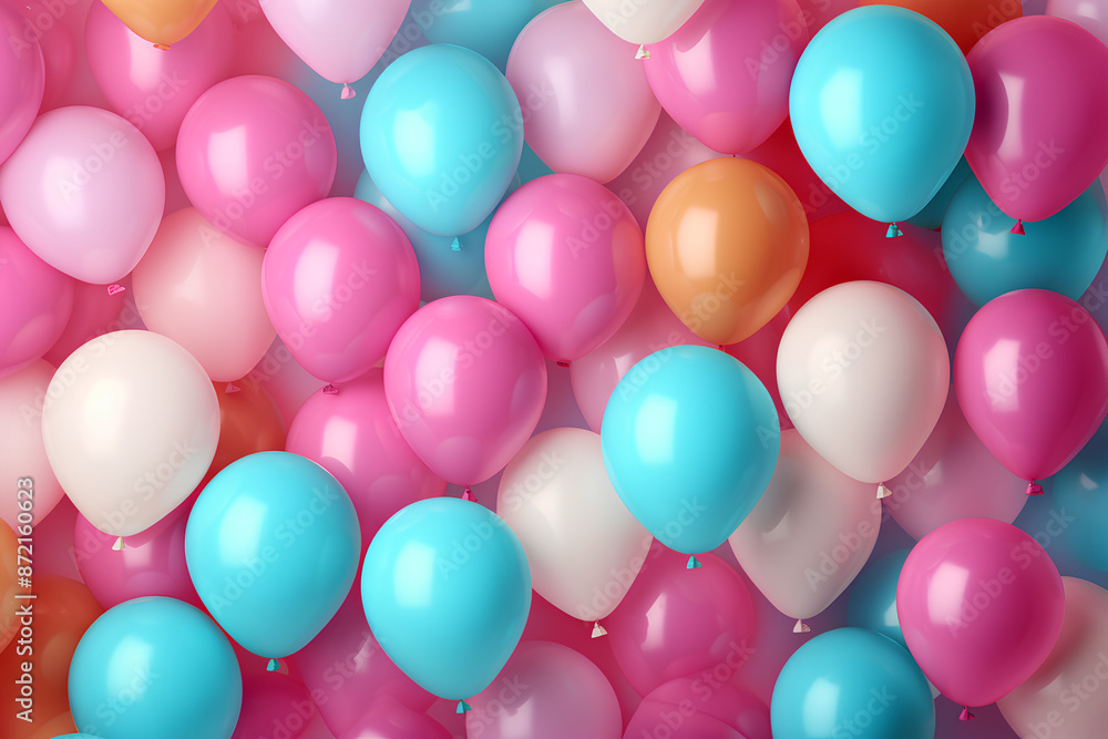 birthday party balloon background decoration birthday party balloon background decoration
