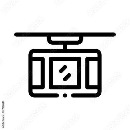 Cable Car line icon