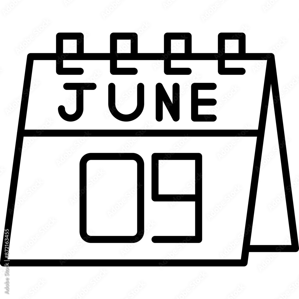 June 9 Icon