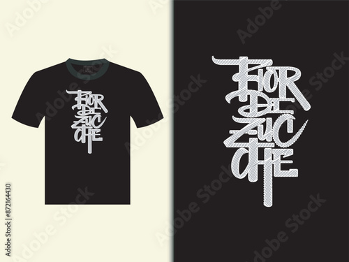 T-Shirt Typography Design Custom Design Vector EPS