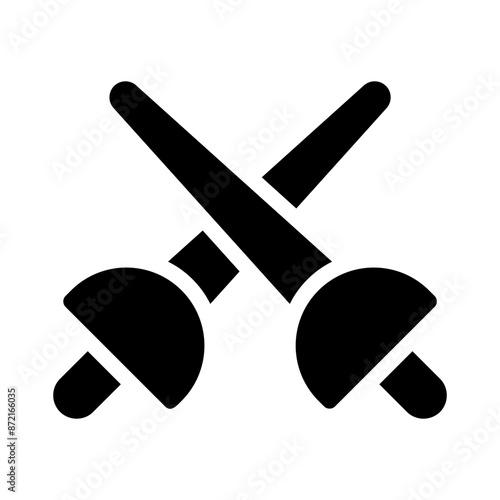 fencing glyph icon