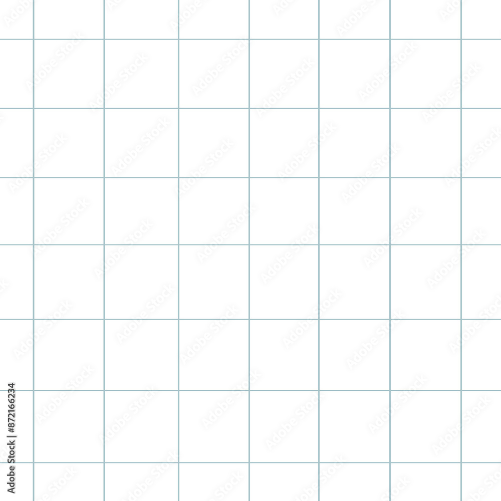 Blue grid on white background seamless pattern Blue grid on white background seamless pattern