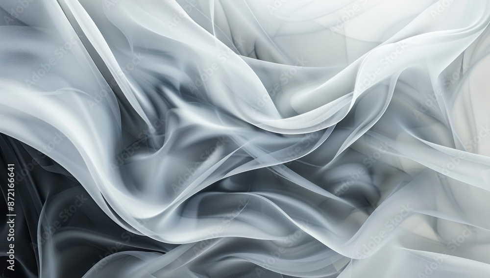 Obraz premium Abstract Draped Fabric Texture