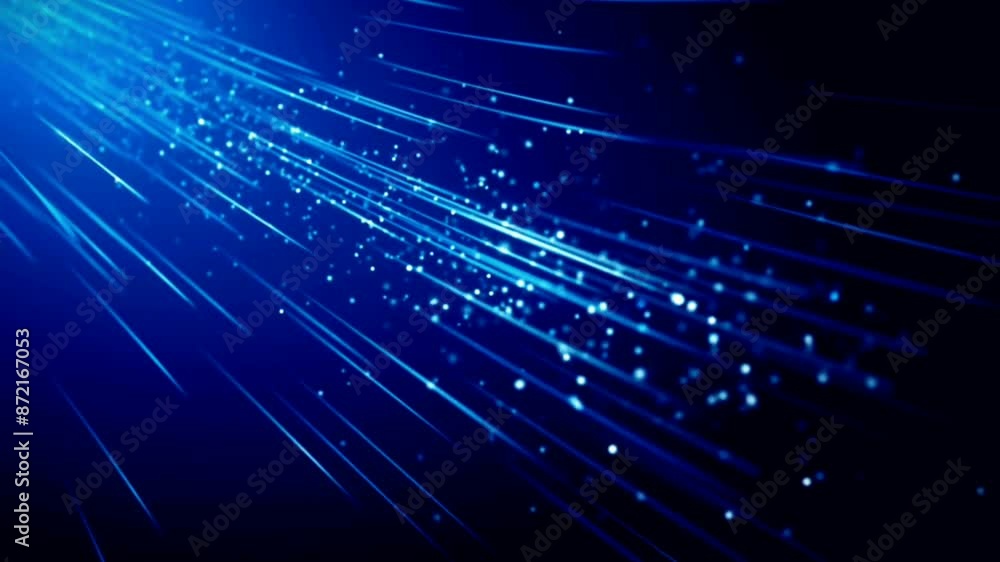 Blue Wave Space Moving Background Blue Wave Space Moving Background