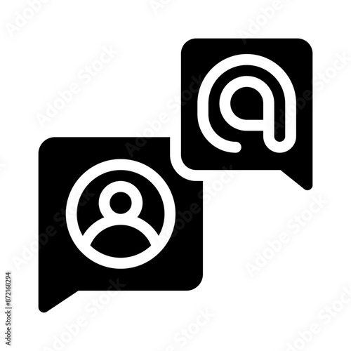 tag glyph icon