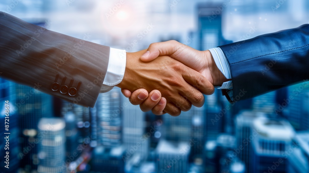 Successful Business Agreement Contract Dealing Businessman Successful Business Agreement Contract Dealing Businessman