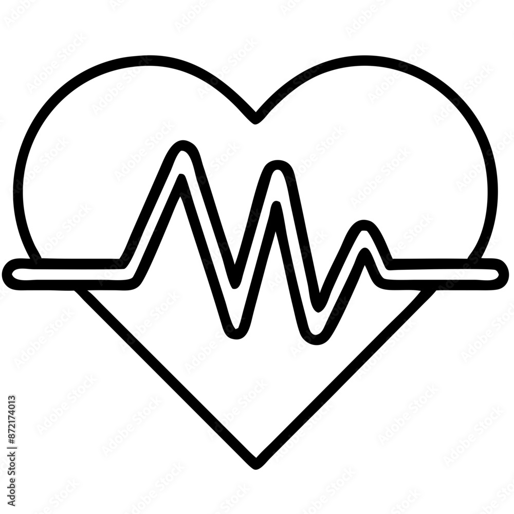 heart and heartbeat symbol, vector icon of heart with ECG line, medical illustration, cardiology and health concept, European Day for the Prevention of Cardiovascular Risk
heart and heartbeat symbol, vector icon of heart with ECG line, medical illustration, cardiology and health concept, European Day for the Prevention of Cardiovascular Risk