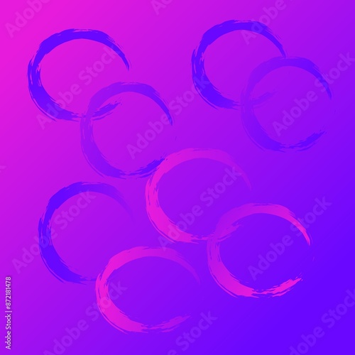 abstract background with circles