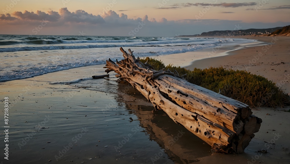 About an artist transforming driftwood into a sculpture that tells a story ai_generated About an artist transforming driftwood into a sculpture that tells a story ai_generated